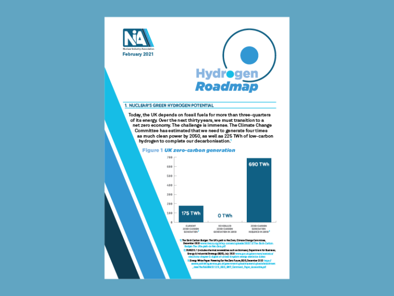 Hydrogen Roadmap - Nuclear Industry Association